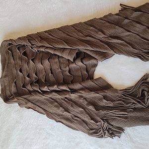 Max Edition One Size Brown Poncho